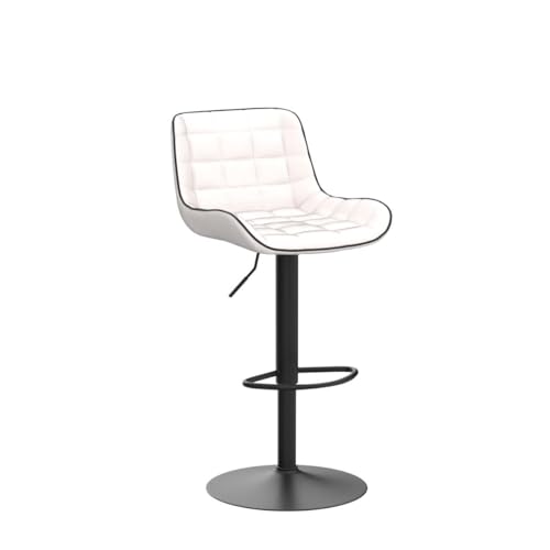 Modern Black Bar Stools Set of 2 for Kitchen Islands