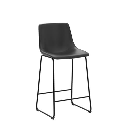 Set of 2 Modern 26 inch Bar Stools for Kitchen and Living Room
