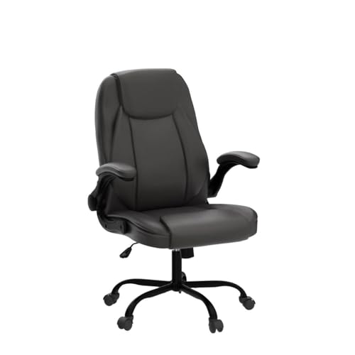 Ergonomic Gaming and Desk Chair with Adjustable Features (Brown)