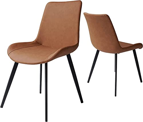 Modern Upholstered Dining Chairs Set of 2