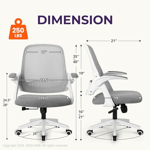 Ergonomic Office Chair with Adjustable Features for Home or Study