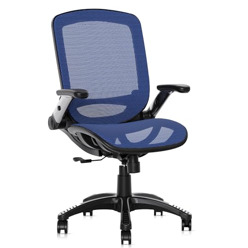 Ergonomic Office Chair with Lumbar Support and Adjustable Arms for Working and Gaming