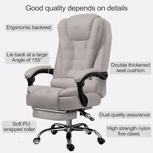 Ergonomic High Back Desk Chair for Home and Office Use
