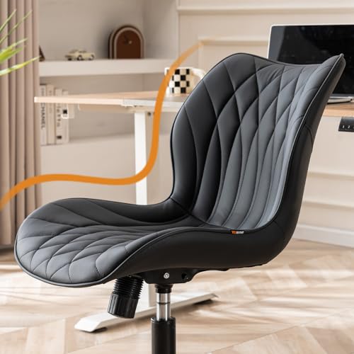 Black Modern Ergonomic Office Chair for Home or Work