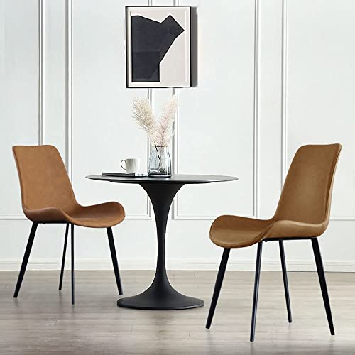 Modern Upholstered Dining Chairs Set of 2