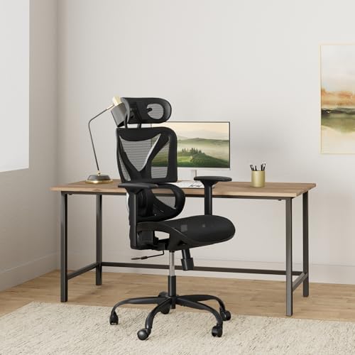 Ergonomic Office Chair with Lumbar Support for Big and Tall Individuals