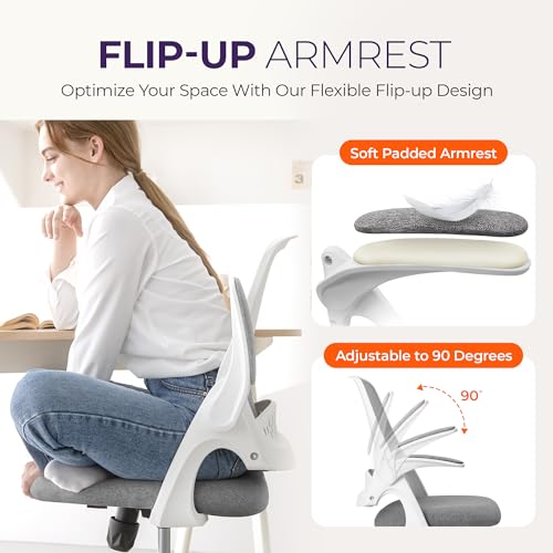 Ergonomic Office Chair with Adjustable Features for Home or Study
