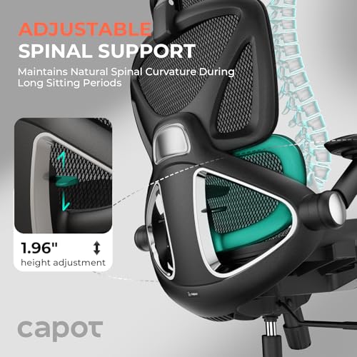 High Back Ergonomic Mesh Office Chair for Long Desk Work