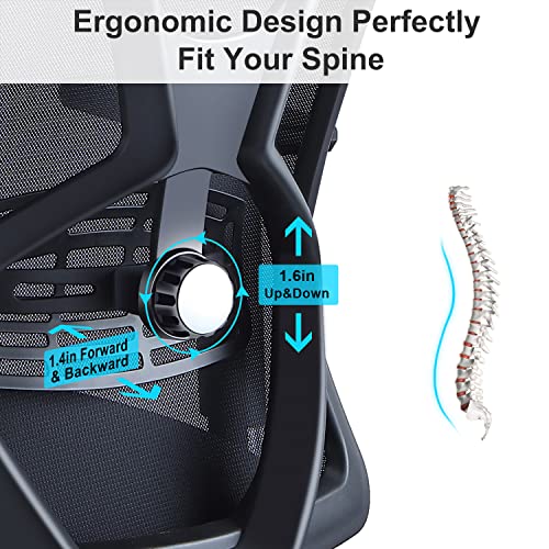 Ergonomic Office Chair with Adjustable Support for Office Use