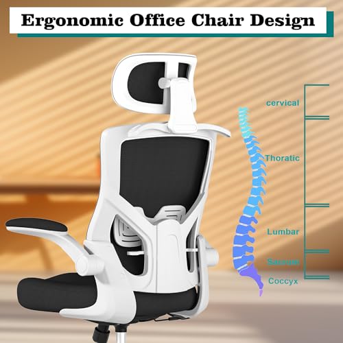 Ergonomic High Back Office Chair with Adjustable Support