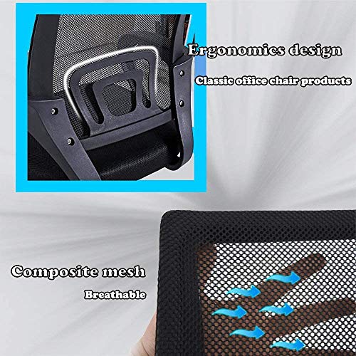 Ergonomic Mesh Office Chair with Lumbar Support for Back Pain (Black)

Target Audience: Individuals seeking a budget-friendly and comfortable office chair for back pain relief.
