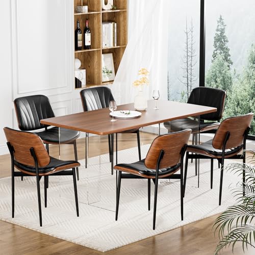 Mid Century Modern Dining Chairs Set of 4