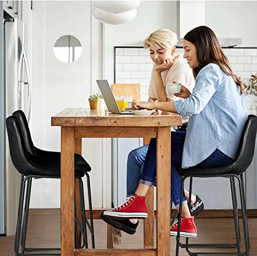 Modern 26 inch Bar Stool Set for Kitchen & Living Room