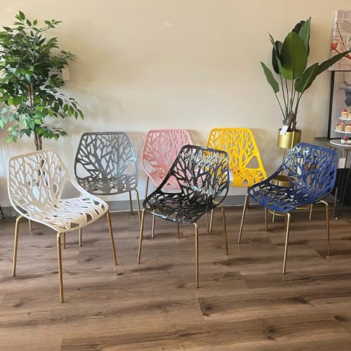 Navy Blue Dining Chair Set of 2 for Room, Hotels, Restaurants