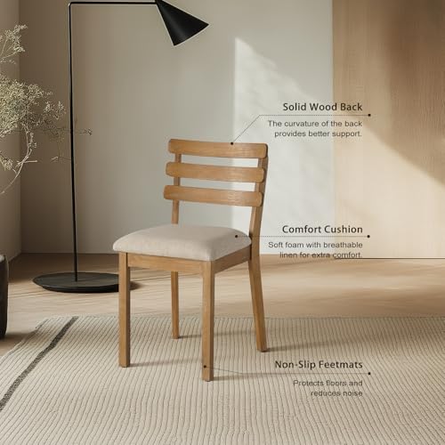 French Country Dining Chairs Set of 2